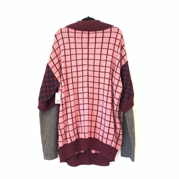 TAMARA MALAS Plus SZ 22/24 Chicago Cardigan Alpaca - Picture 6 of 8